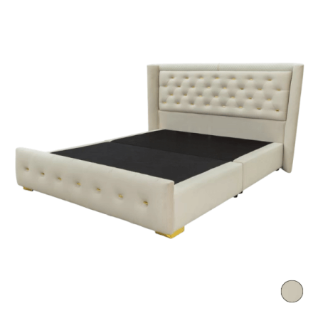 ฐานรองหัวเตียง 6 ฟุต WISDOM DESIGN FURNITURE รุ่น CARREN สีครีมขาว_1